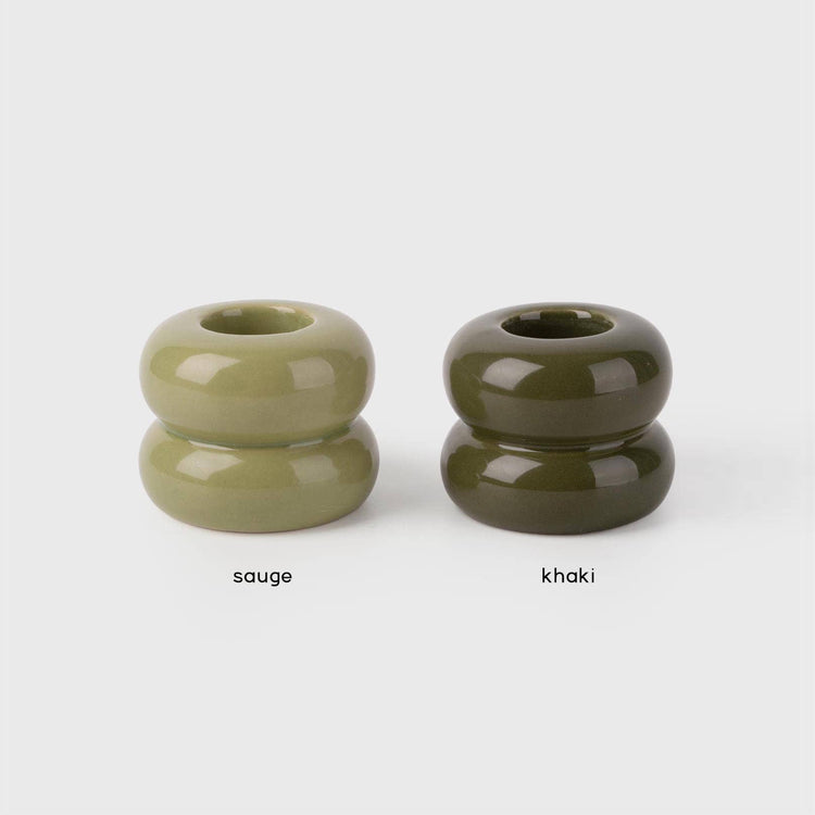 Forest candle holder