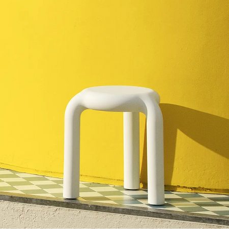 Tabouret Piccolo blanc