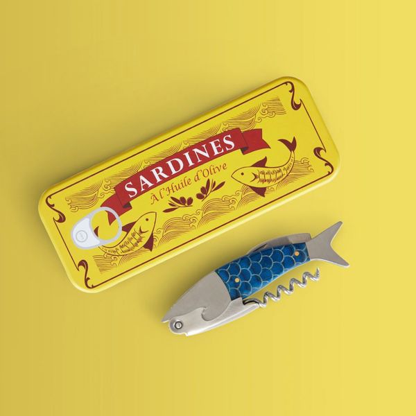 Sardine corkscrew