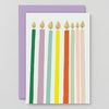 Birthday Candles greeting card