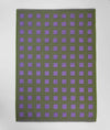 Purple square dish towels