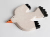 Aimant en céramique Oiseau blanc
