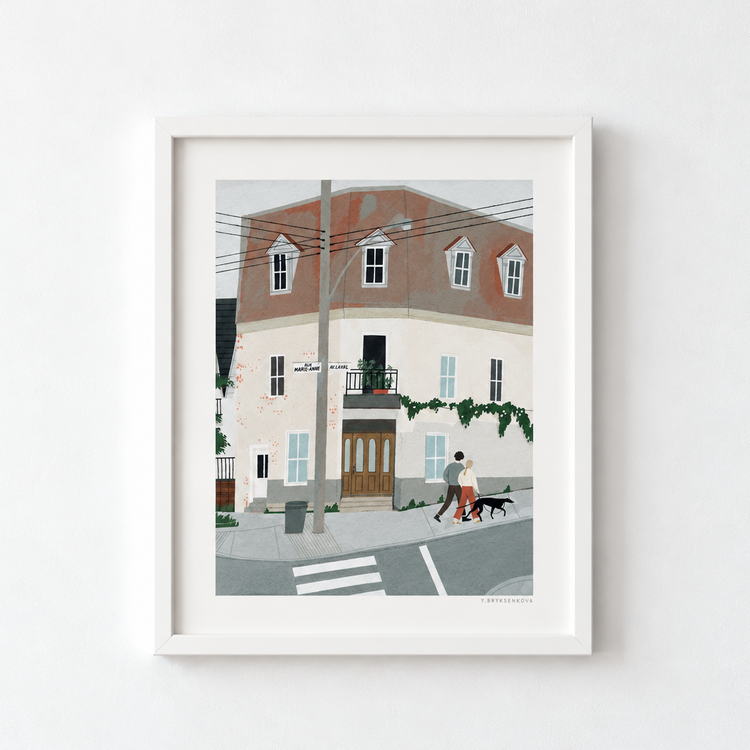 Affiche 'Plateau Mont Royal'