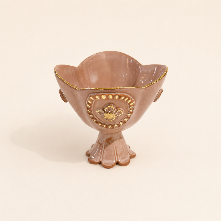 Coupe à dessert blanche