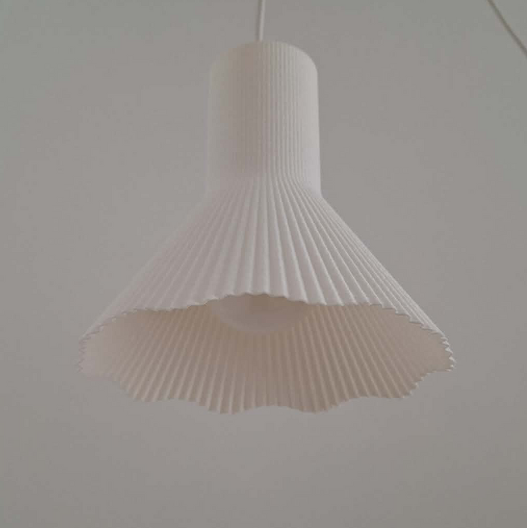 Lampe Méduz blanche [sur commande]