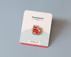 Épinglette Chat Rouge