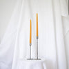 Duo of Ocher tapered candles