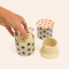 Beurrier breton en céramique