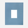 Passe-partout bleu 16x20po  [Ouverture 5x7po]
