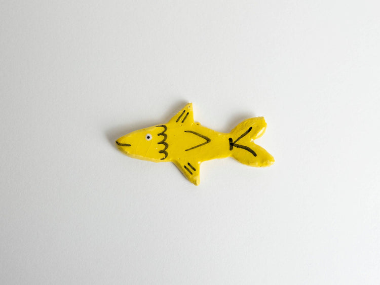 Aimant en céramique Poisson [couleurs variées]