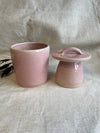Beurrier breton rose en céramique