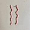 Boucles d'oreilles Drift rose