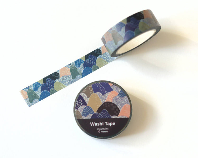 Ruban Washi Montagnes