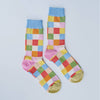 Chaussettes Rainbow checks