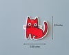 Patch thermocollant Chat rouge