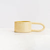Tasse en grès crème