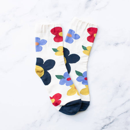 Big flower socks 