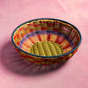 Maegen Woven Bowl - Red/Olive