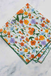Floral garden square scarf