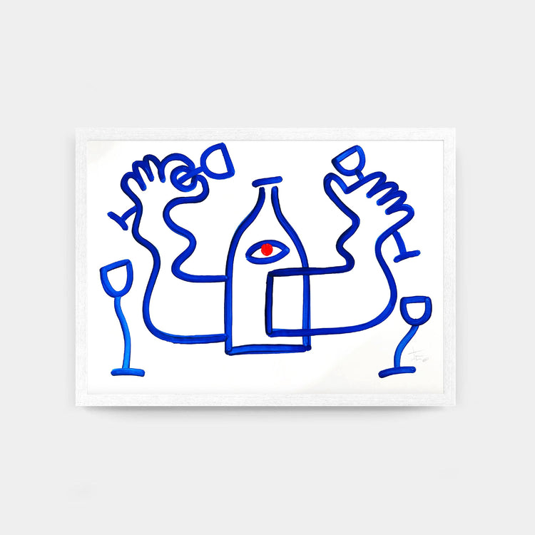 Oeuvre originale 'La Degustation II'