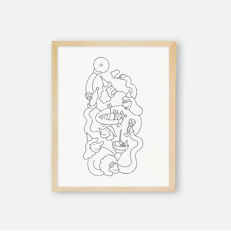 Affiche 'Dinner Party'