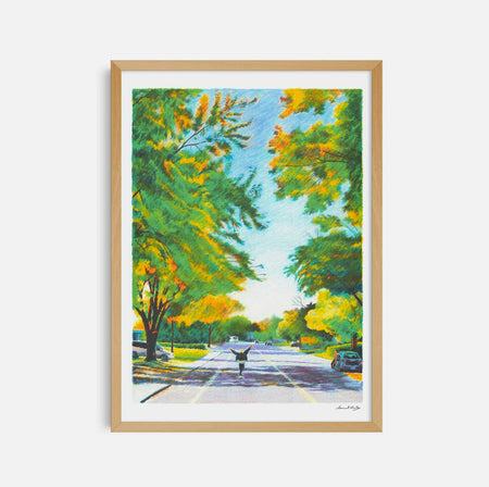 Affiche risographie 'Mommy - Xavier Dolan, 2014'