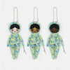 Decorative lucky doll 'Floral combination'