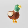 Ornement en feutre Canard