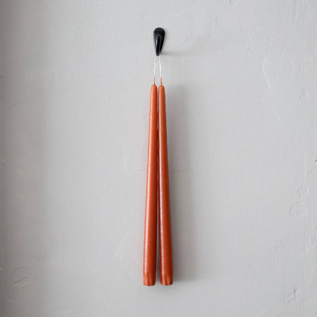 Terracotta Taper Candle Duo