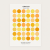 Feuille d'autocollants Cercles [couleurs variées]