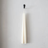 Ivory taper candle duo