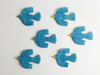 Aimant en céramique Oiseau bleu