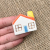 Broche en céramique Maison