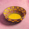Maegen Woven Bowl - Yellow/Lilac