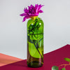 Vase Popo vert [fait à partir de bouteilles de vin]