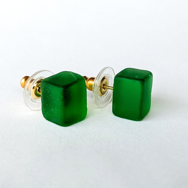 Cube Pin Earrings 