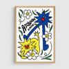 Affiche risographie 'Monsieur Atchoum'