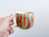 Tasse en céramique traits Arc-en-ciel