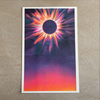 Affiche risographie 'Éclipse'