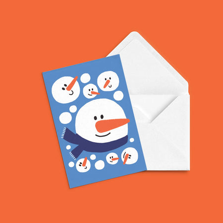 Carte de souhaits Frosty