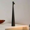 Lampe de table LED portable noir
