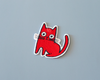 Patch thermocollant Chat rouge