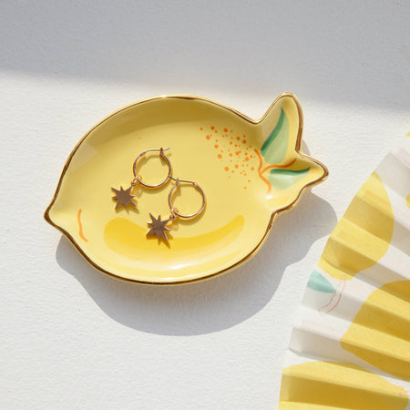 Vide-poche en céramique Citron