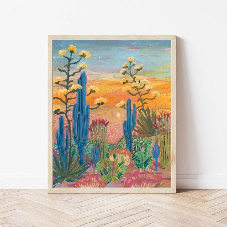 Affiche 'Saguaro Cactus'