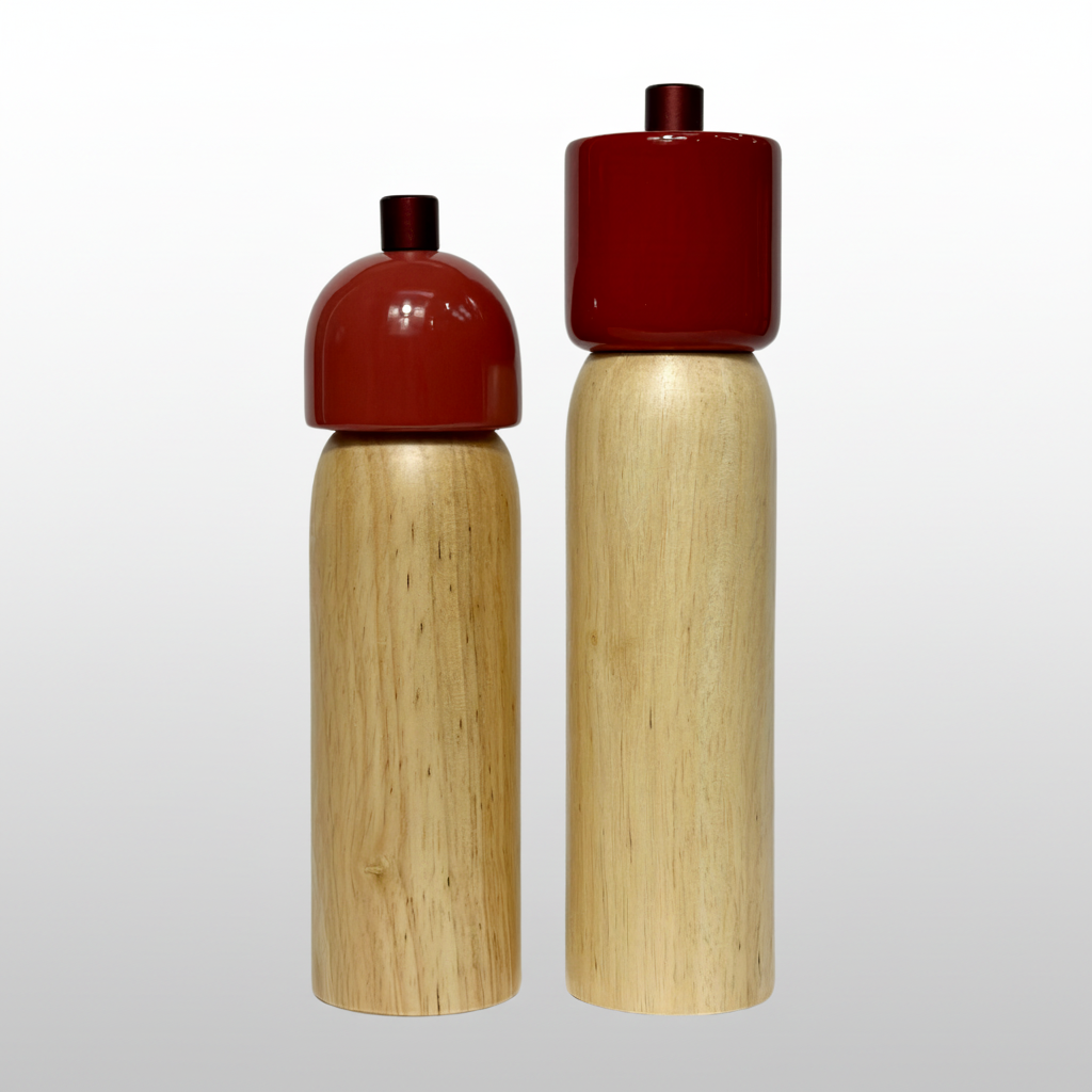 Moulin à sel et poivre Rouge [formats variés] | MÆGEN | Bref