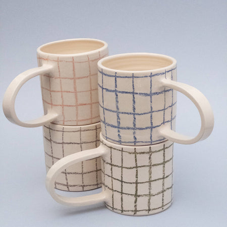 Tasse à carreaux