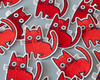 Patch thermocollant Chat rouge