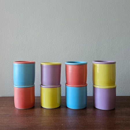 Two-tone ceramic tumbler [various colors]