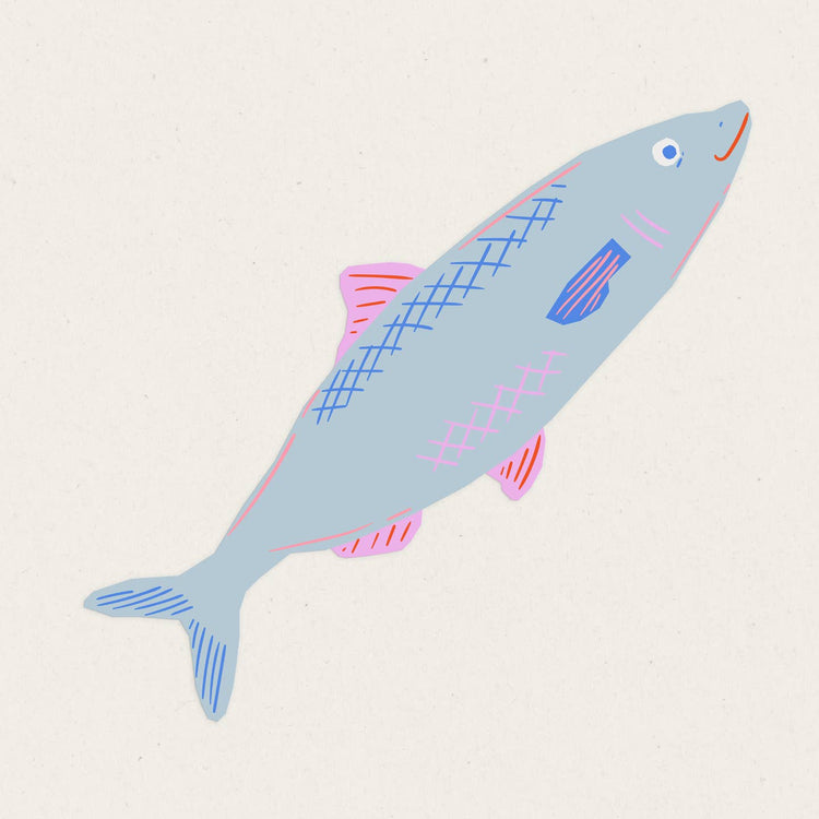 Marque-page Poisson