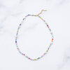 Colorful beaded necklace